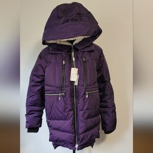 Women's Purple Hooded Jacket